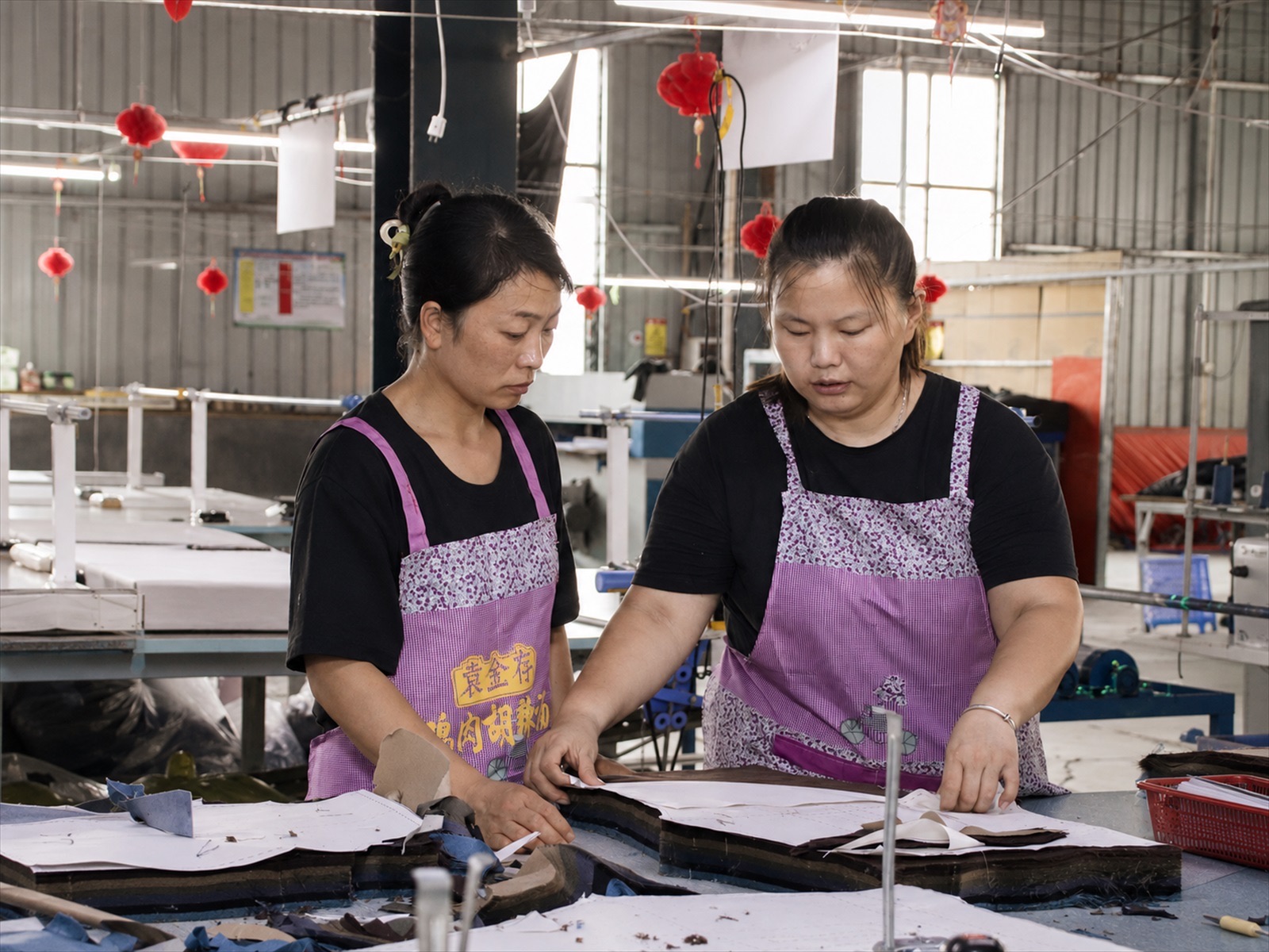 Garment development and sample preparation